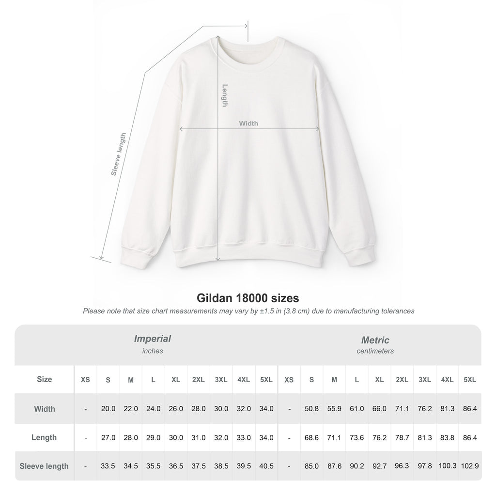 Unisex Heavy Blend Urban Soul Apparel Crewneck Sweatshirt