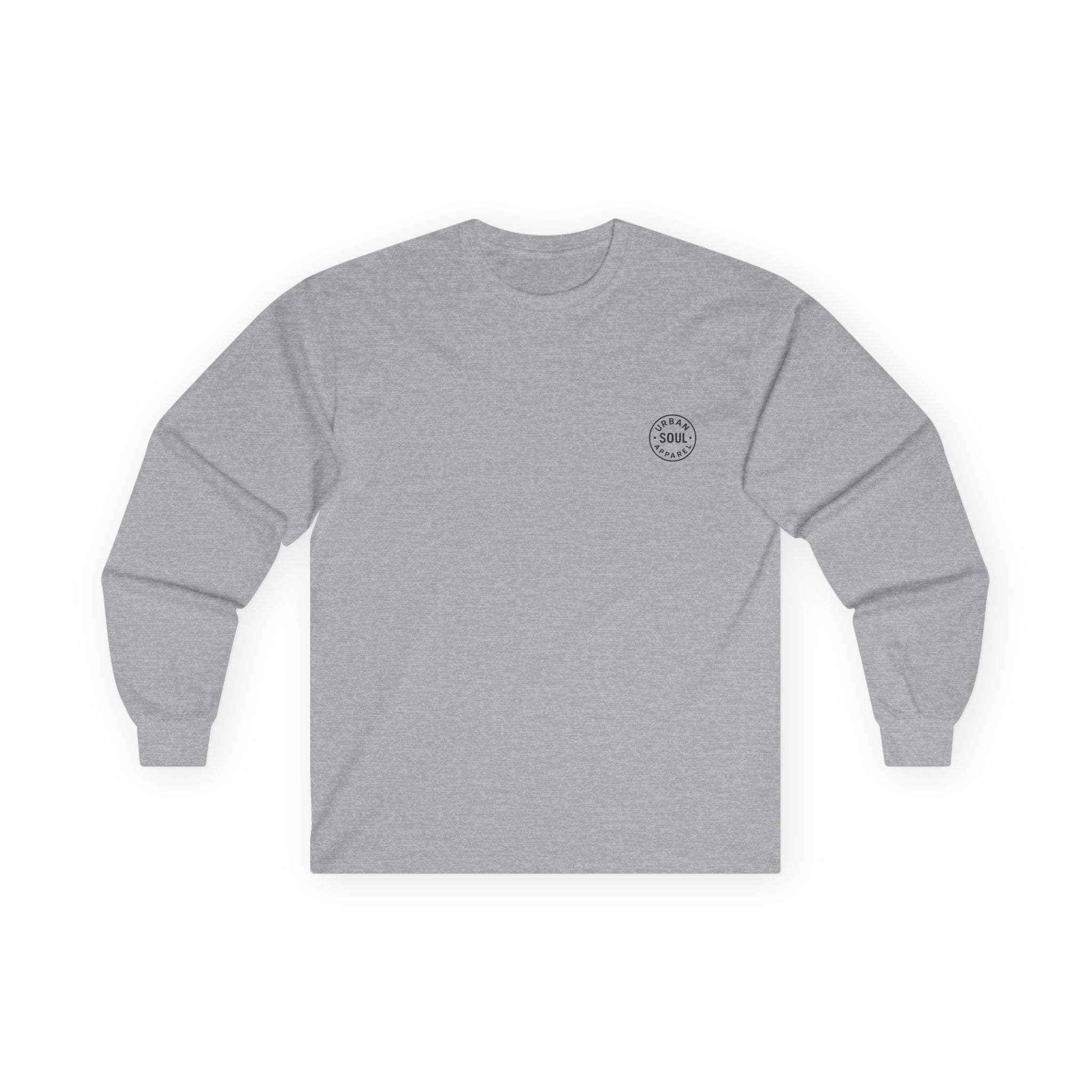 Urban Soul Apparel Long Sleeve Tee - Comfy Cotton Shirt for Everyday Wear