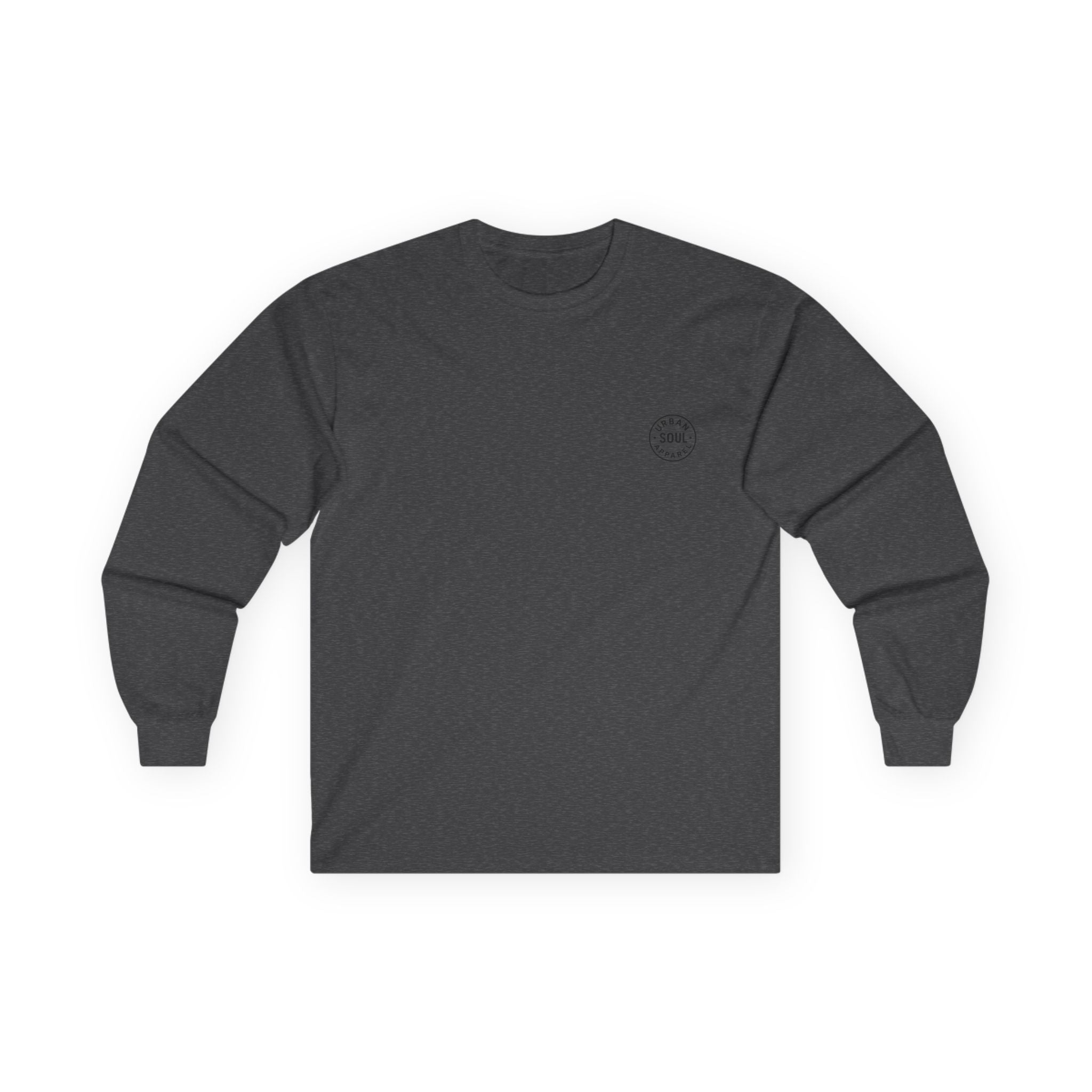 Urban Soul Apparel Long Sleeve Tee - Comfy Cotton Shirt for Everyday Wear