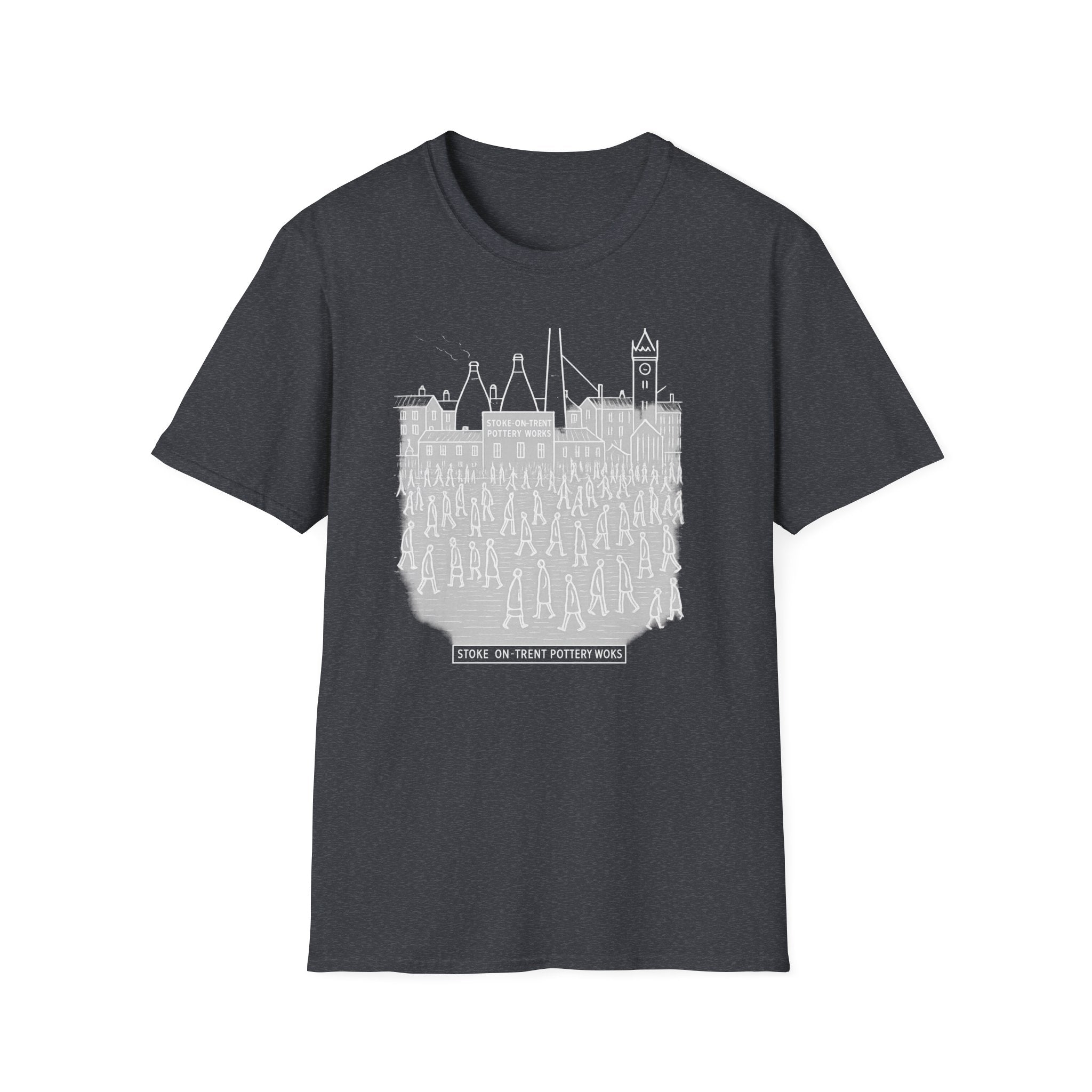 Industrial Landscape  Softstyle T-Shirt