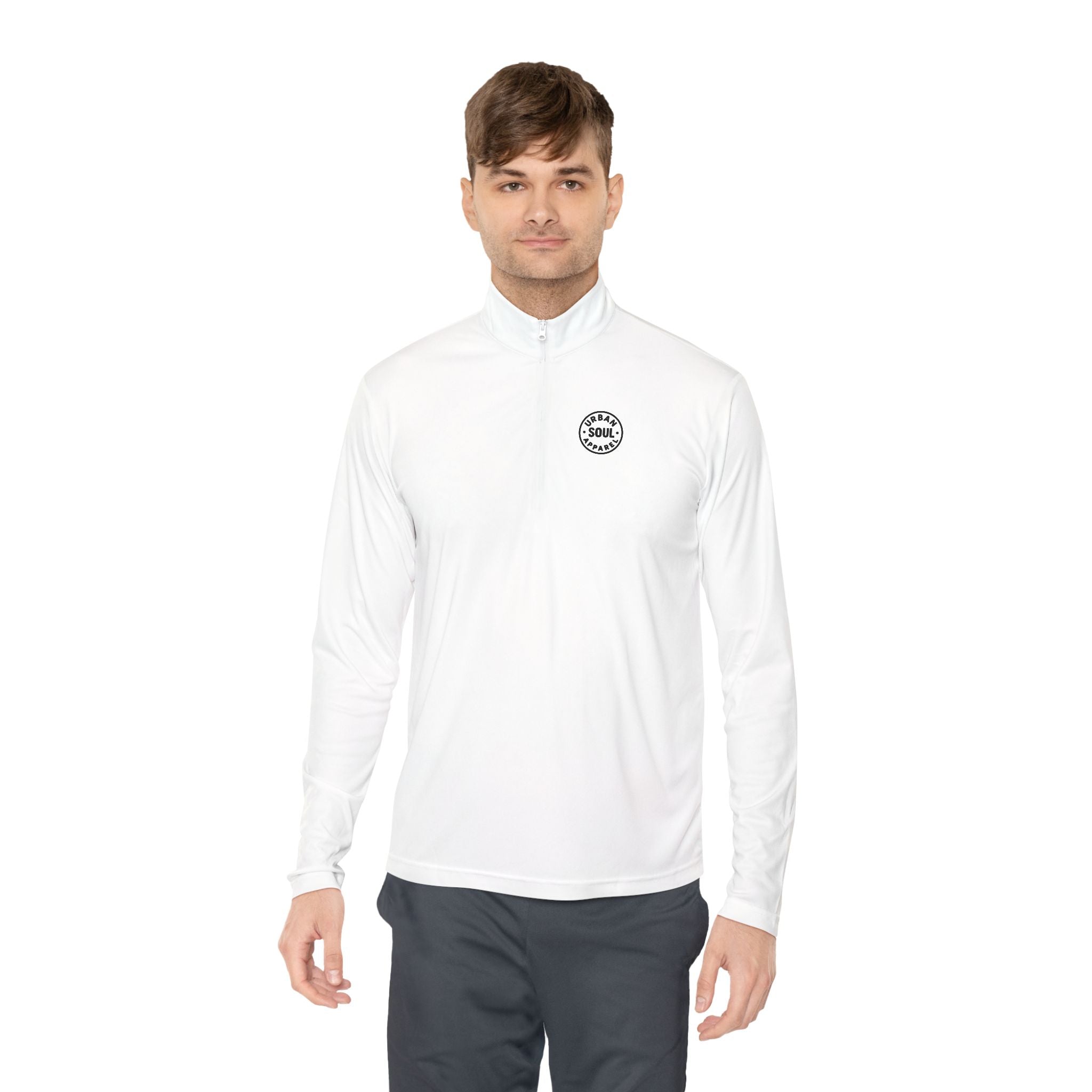 Stylish Unisex Quarter-Zip Pullover for Every Occasion, Casual Wear, Gift for Him/Her, Essential, Cozy Layering Piece