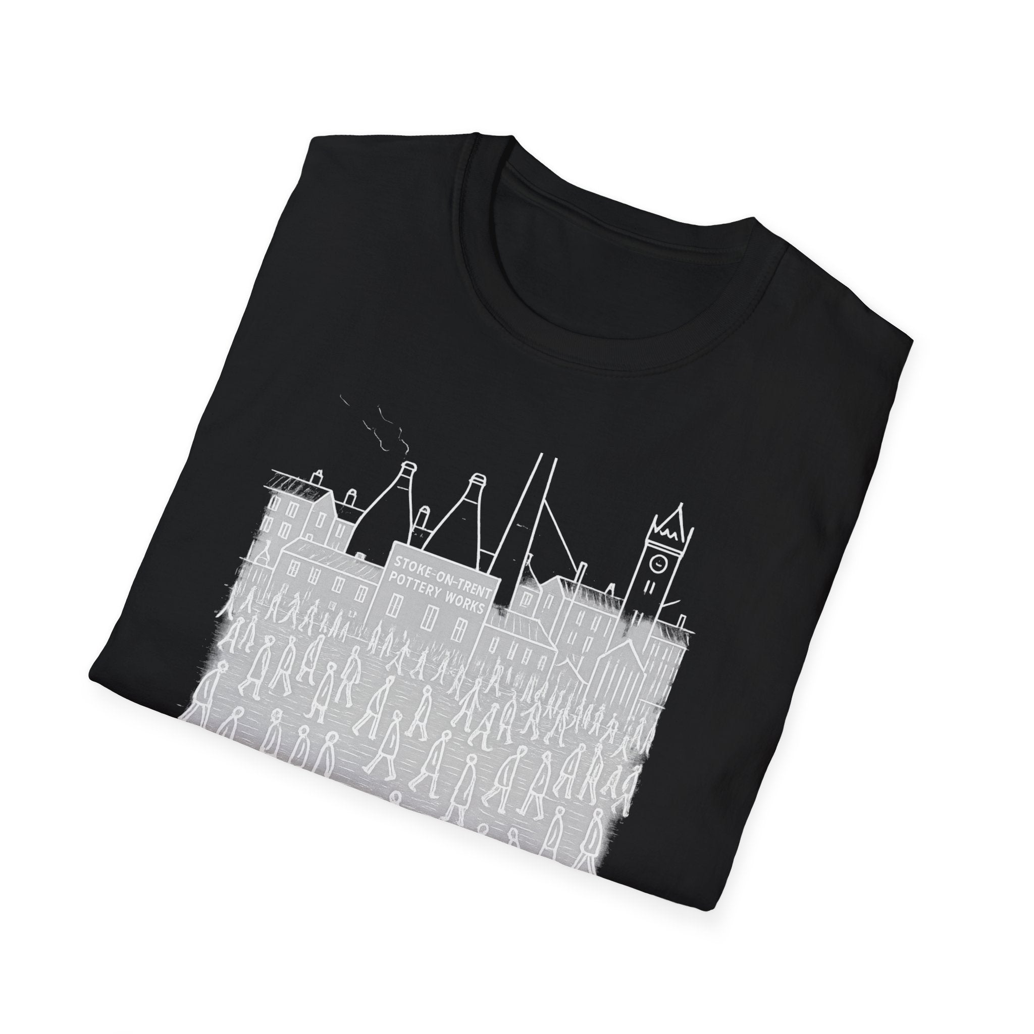 Industrial Landscape  Softstyle T-Shirt