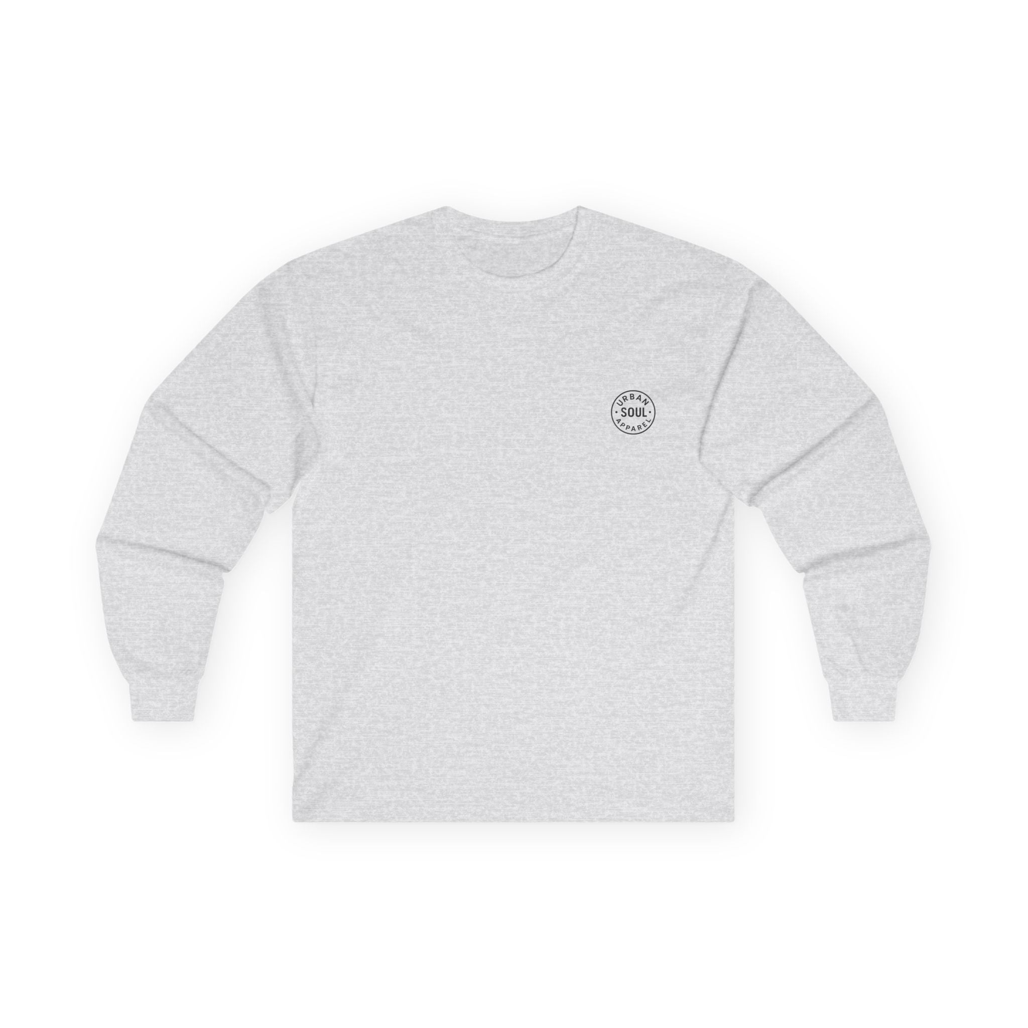 Urban Soul Apparel Long Sleeve Tee - Comfy Cotton Shirt for Everyday Wear