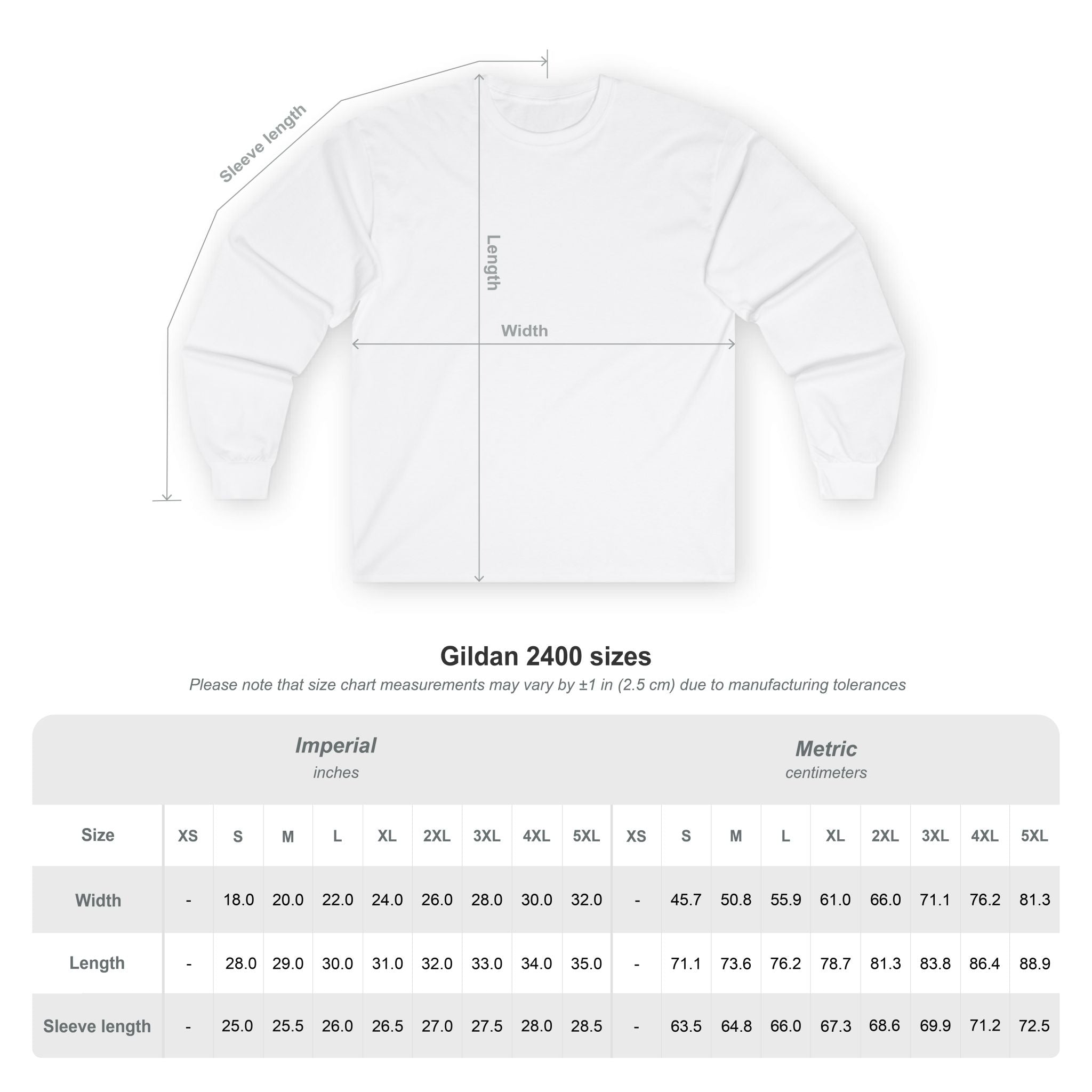 Urban Soul Apparel Long Sleeve Tee - Comfy Cotton Shirt for Everyday Wear