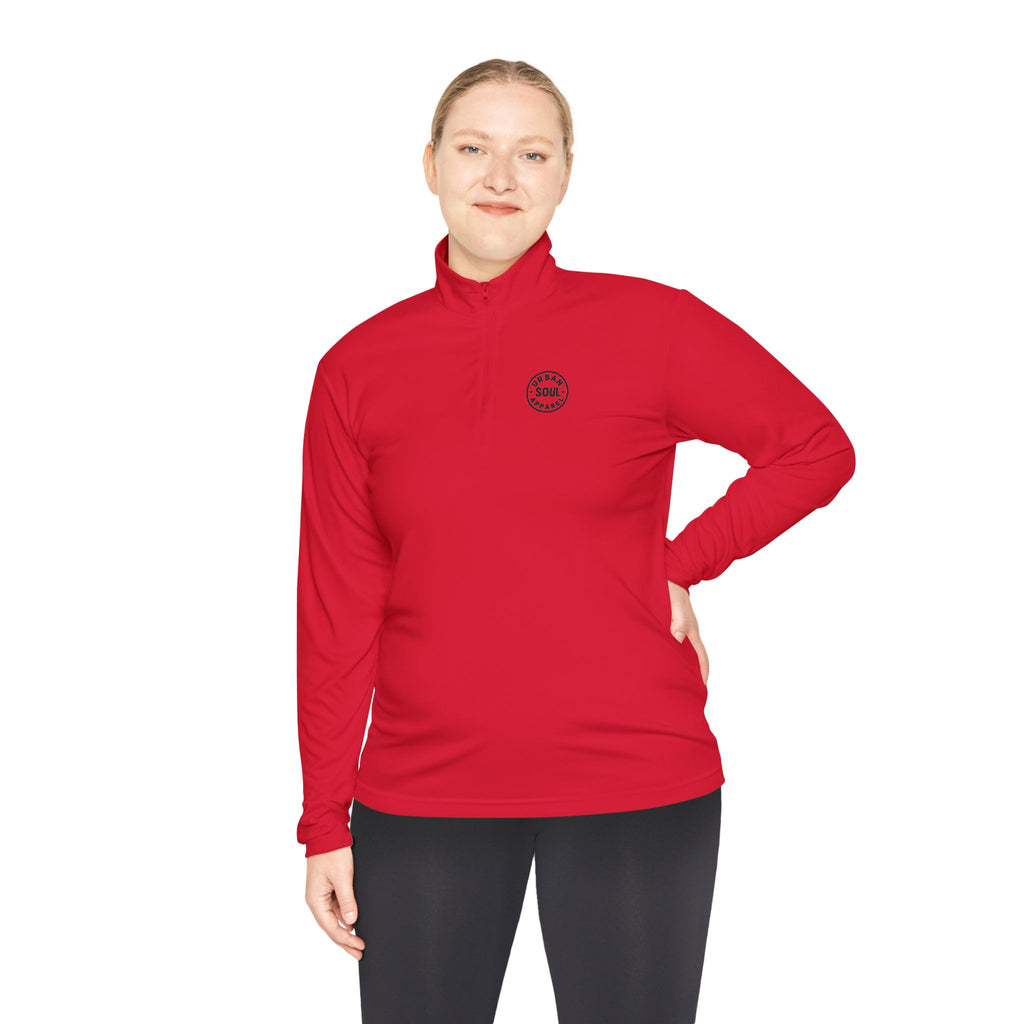 Stylish Unisex Quarter-Zip Pullover for Every Occasion, Casual Wear, Gift for Him/Her, Essential, Cozy Layering Piece