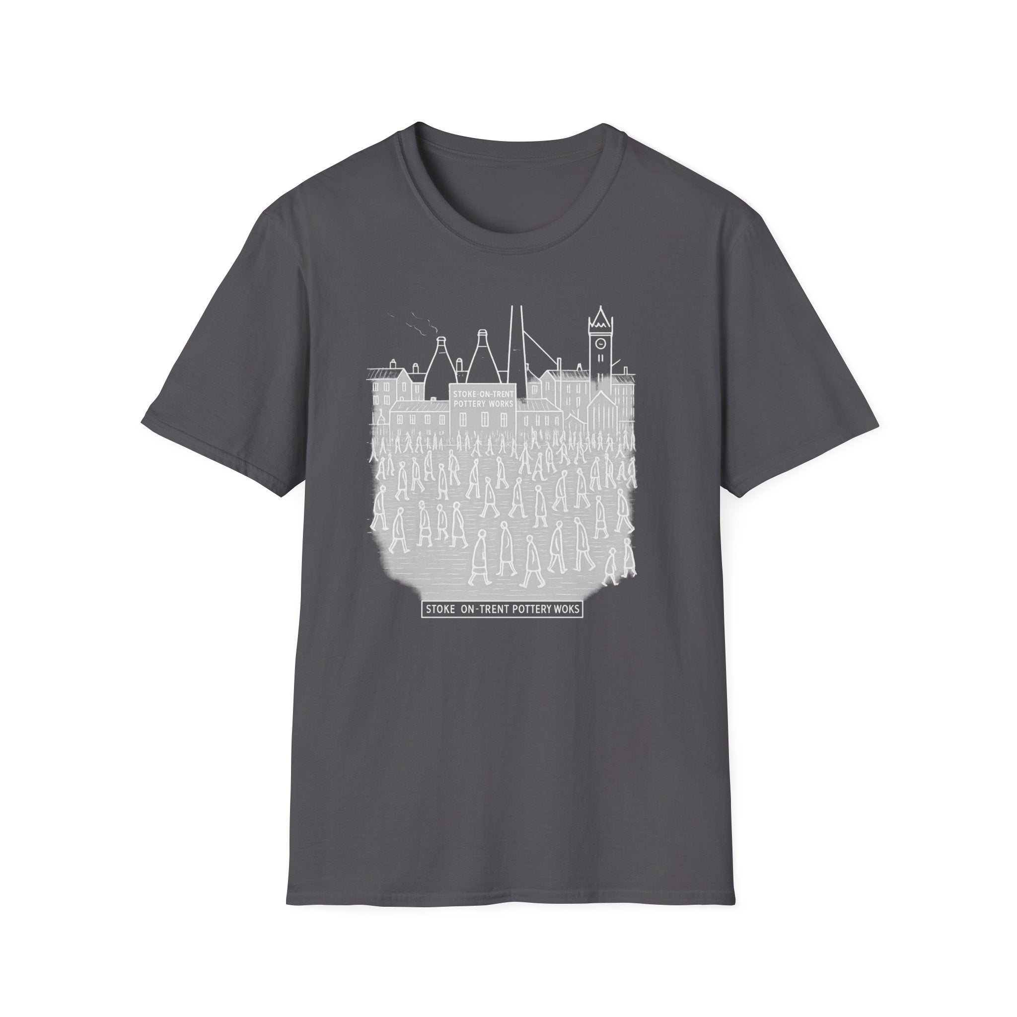 Industrial Landscape  Softstyle T-Shirt