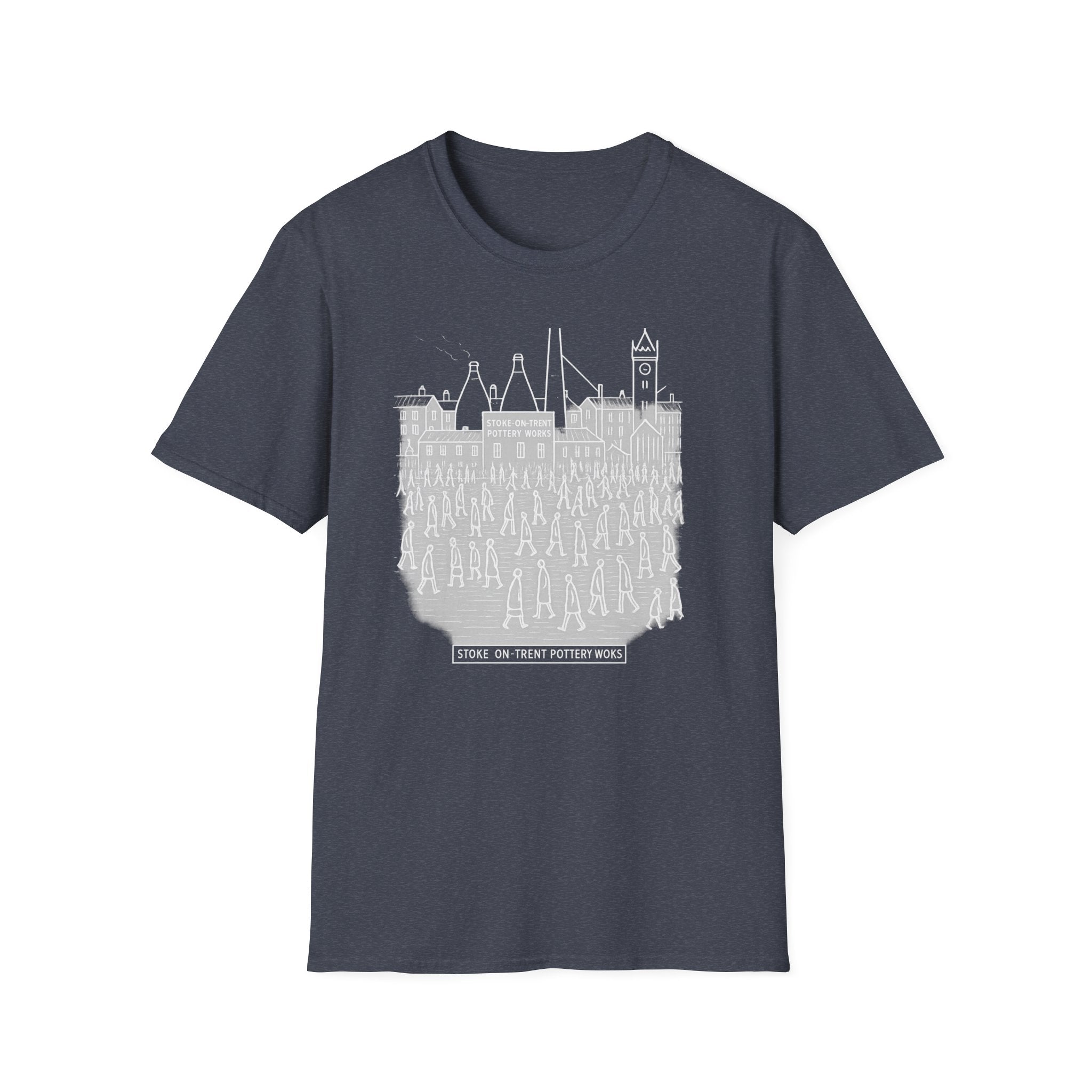 Industrial Landscape  Softstyle T-Shirt