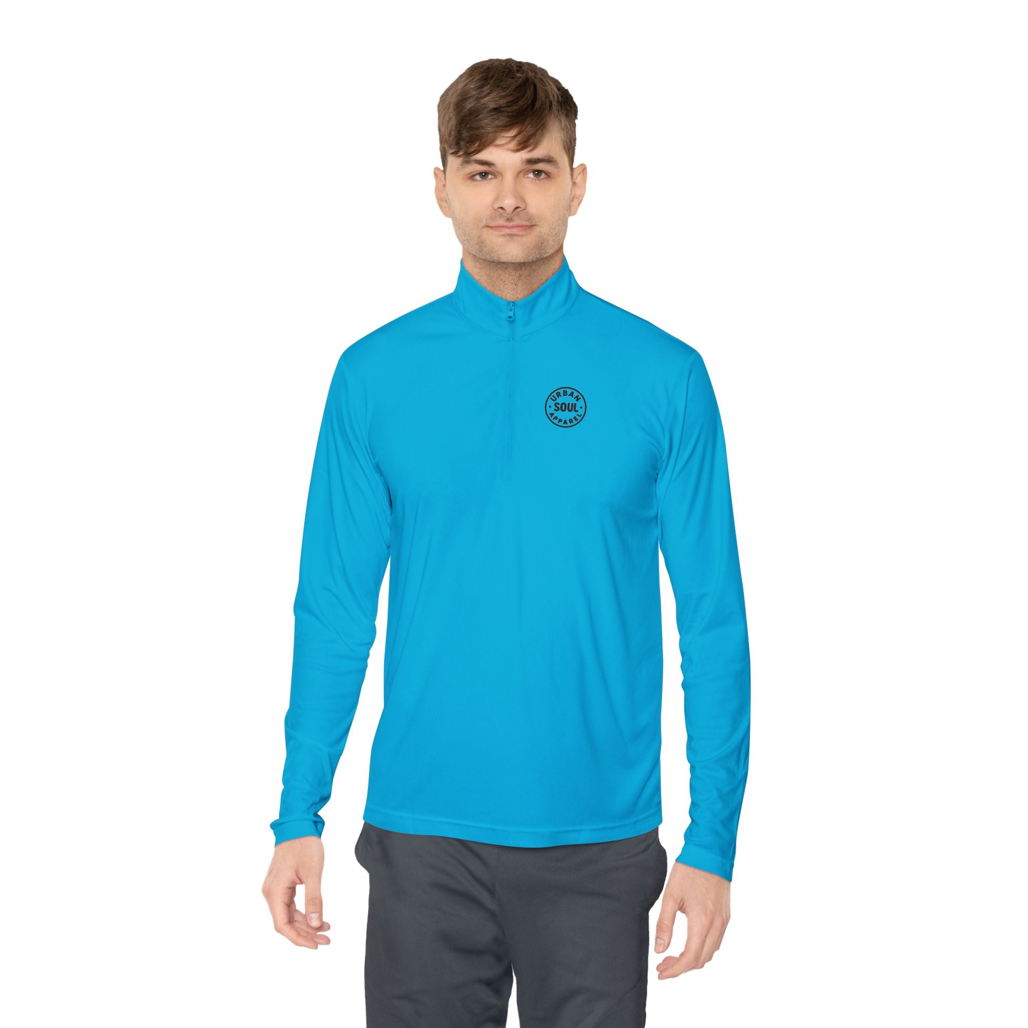 Stylish Unisex Quarter-Zip Pullover for Every Occasion, Casual Wear, Gift for Him/Her, Essential, Cozy Layering Piece