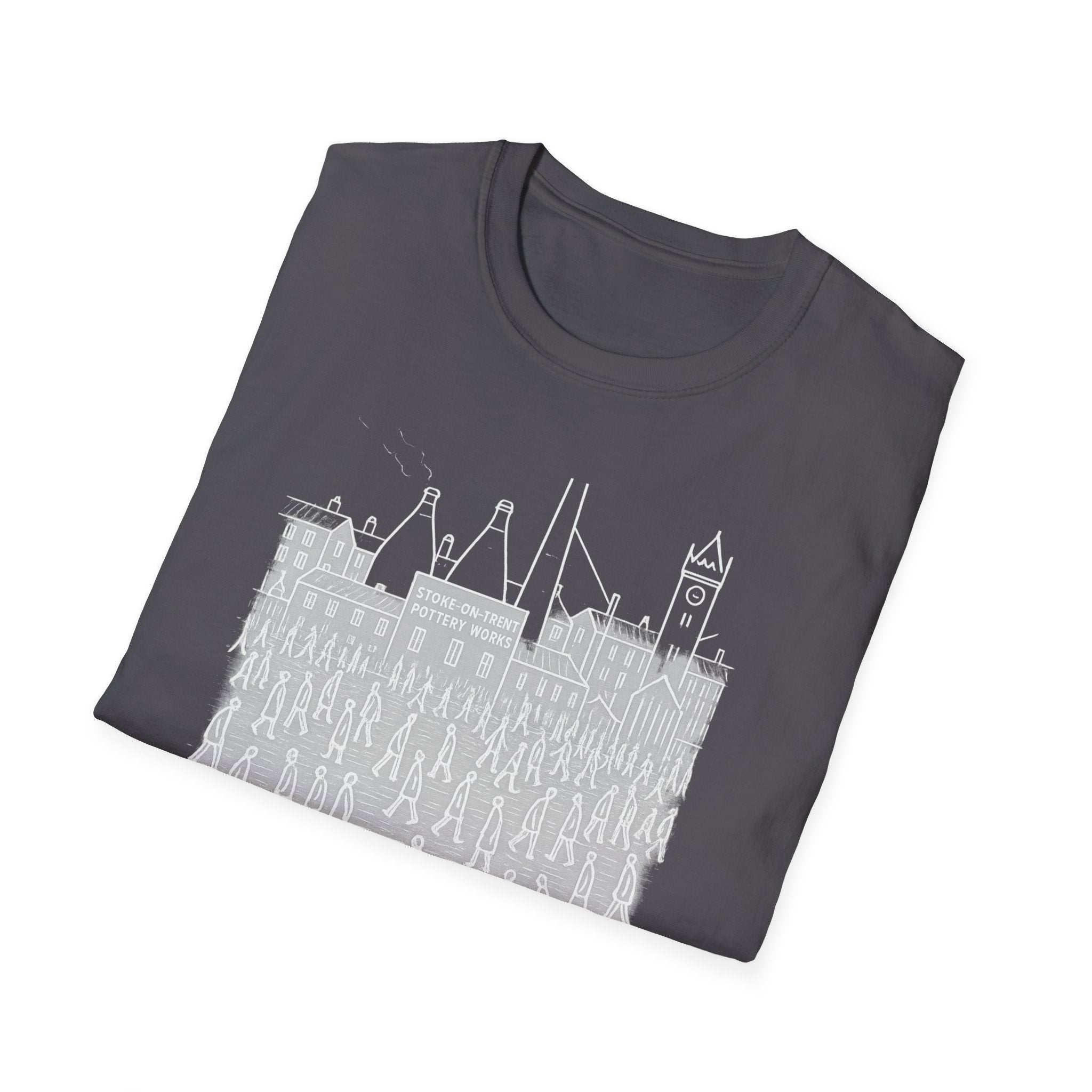 Industrial Landscape  Softstyle T-Shirt