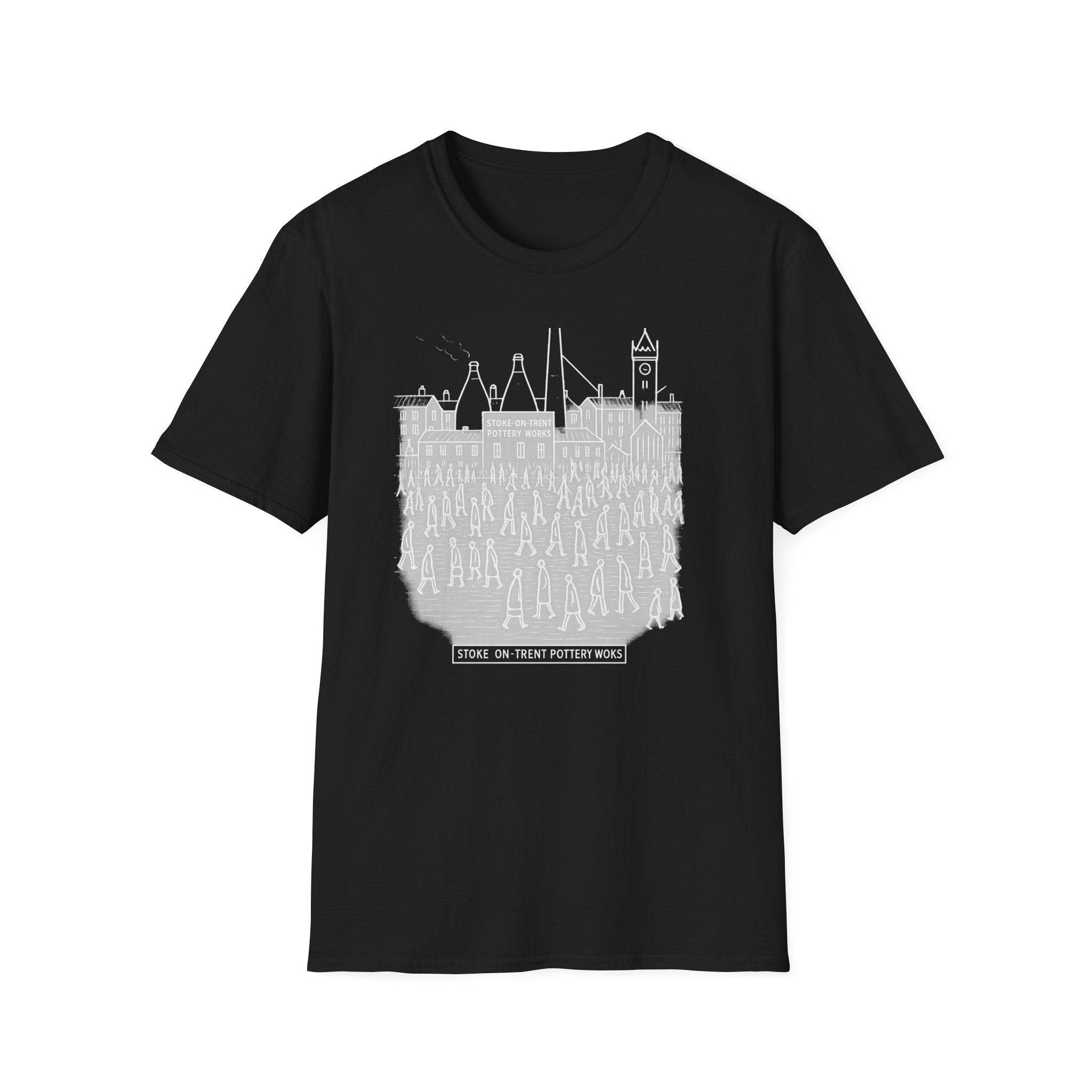 Industrial Landscape  Softstyle T-Shirt